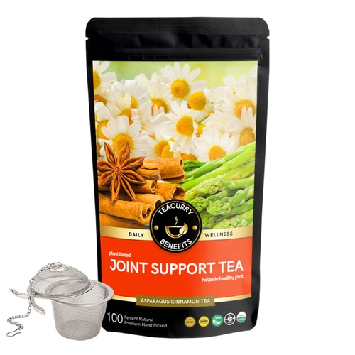 lose pouch with infuser of black tea joint pain