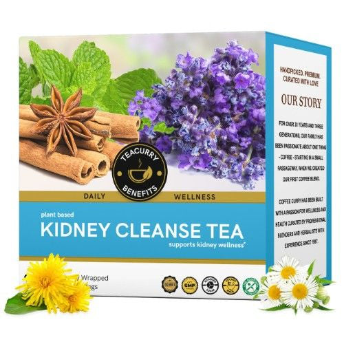 Teacurry Kidney Cleanse Tea 3D Box
