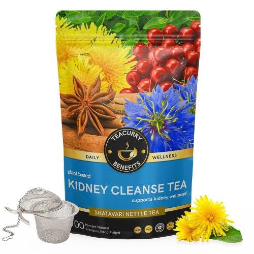 Teacurry Kidney Cleanse Tea Pouch with Infuser