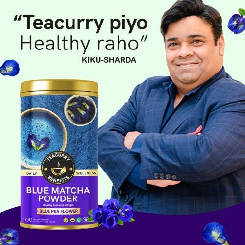 Teacurry Blue Matcha Powder Kiku Sharda Suggests
