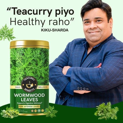 Kiku Sharda Suggests Teacurry Wormwood Tea