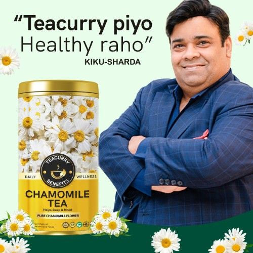Teacurry Chamomile Tea Kiku Sharda Suggesting 