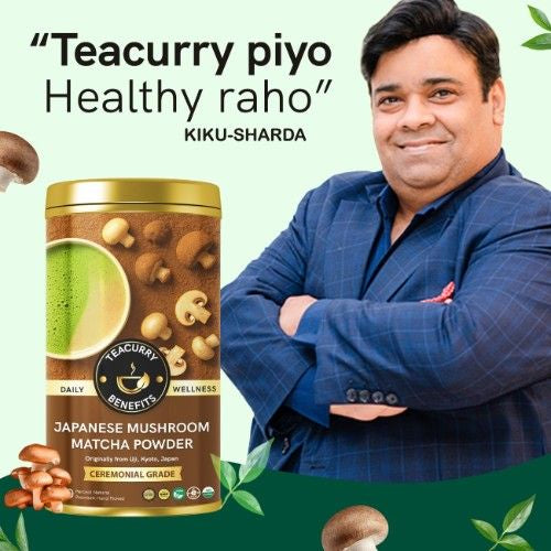 Teacurry Japanese Mushroom Matcha Powder Kiku Sharda Suggests