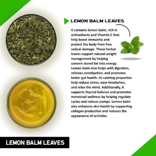 Teacurry Lemon Balm Tea Ingredients 