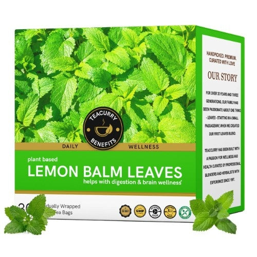 Teacurry Lemon Balm Tea Main Images