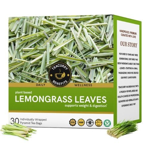 Teacurry Lemongrass Tea 3D Box