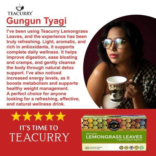 Teacurry Lemongrass Tea Testimonial 
