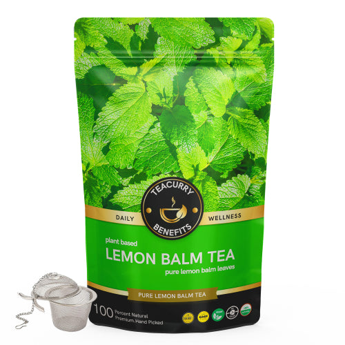 Lemon Balm Tea - To Alleviate Stress, Anxiety & Enhance Sleep Quality