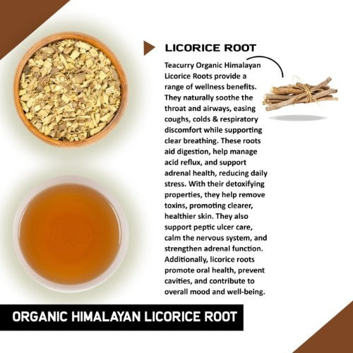 Organic Himalayan Licorice Root Ingredients 