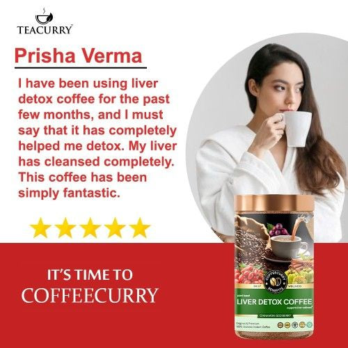 Coffeecurry Liver Detox Coffee Testimonial Image