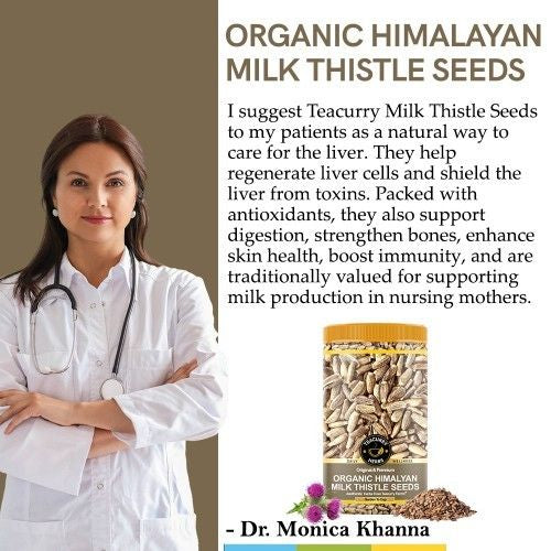 Organic Milk Thistle Seeds Doctor Recommends