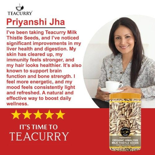 Organic Milk Thistle Seeds Testimonial 