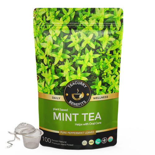 Teacurry Mint Tea Pouch with Infuser