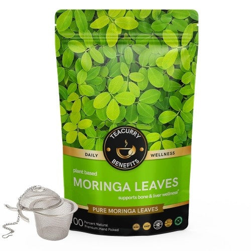 Teacurry Moringa Tea Pouch with Infuser