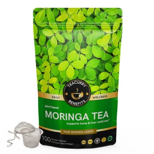 Teacurry Moringa Tea Pouch with Infuser