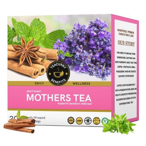 Teacurry Mothers Tea 3D Box