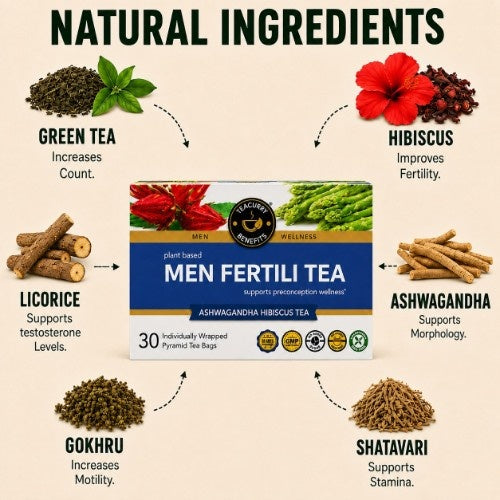 Ingredients of Teacurry Men Fertility Tea