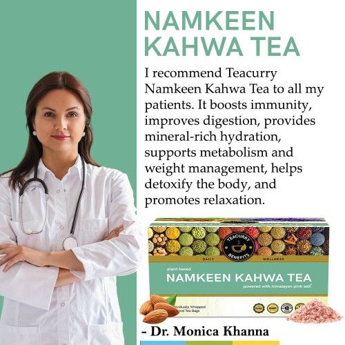 Teacurry Namkeen Kahwa Tea Doctor Recommends