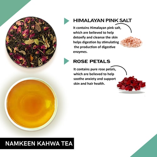 Teacurry Teacurry Namkeen Kawa with Himalayan Pink Salt - ingredients 