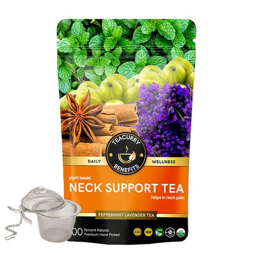 Teacurry Neck Support Tea Pouch With Infuser