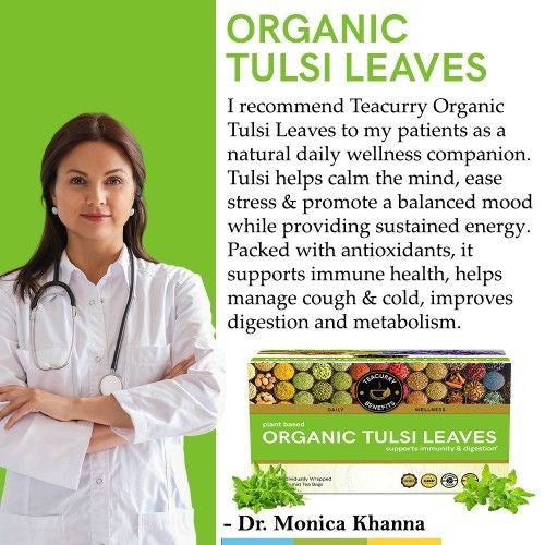 Teacurry Organic Tulsi Tea Doctor Recommends 