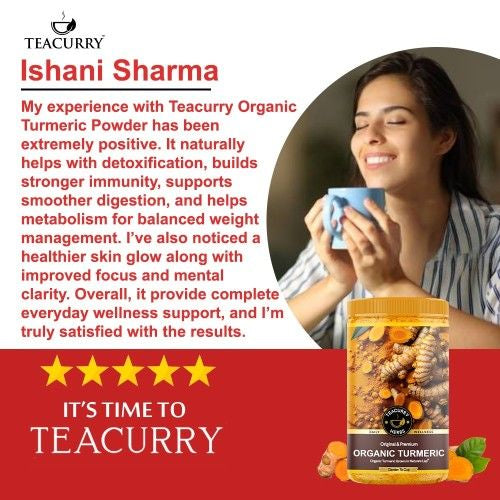 Organic Turmeric Powder Testimonial 