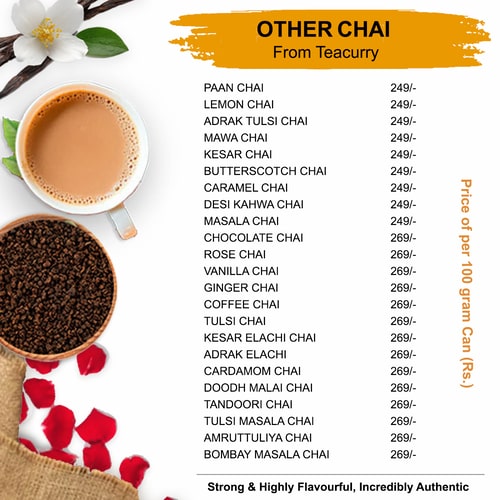 Teacurry English Breakfast Chai  - other teas