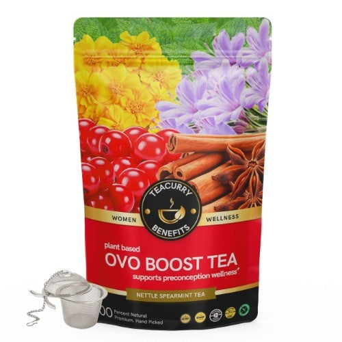 Teacurry Ovo Boost Tea Pouch with Infuser