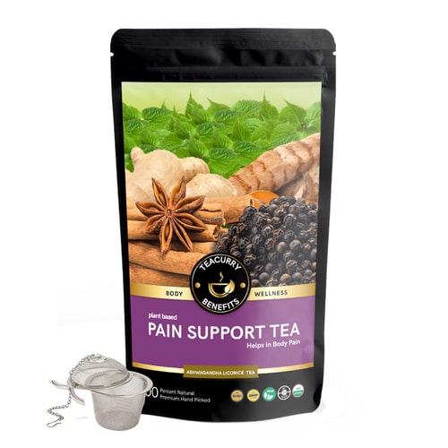 teacurry tea for head aches lose pouch 