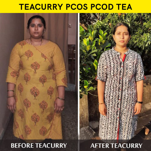 Teacurry She Balance Tea Before and After