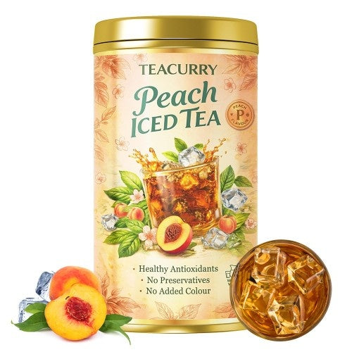 Teacurry Peach Instant Iced Tea Mix Main Image