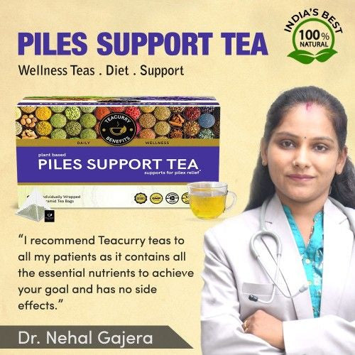 Teacurry Piles Support Tea Doctor Recommends