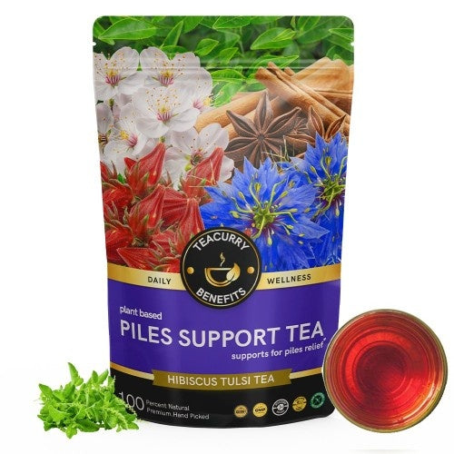 Teacurry Piles Support Tea Pouch
