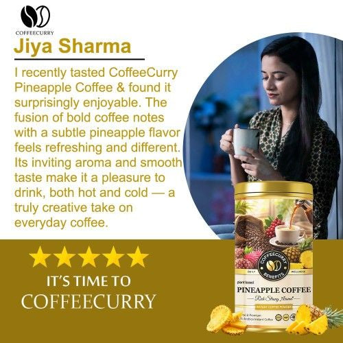 Coffeecurry Pineapple Coffee Can Testimonial 