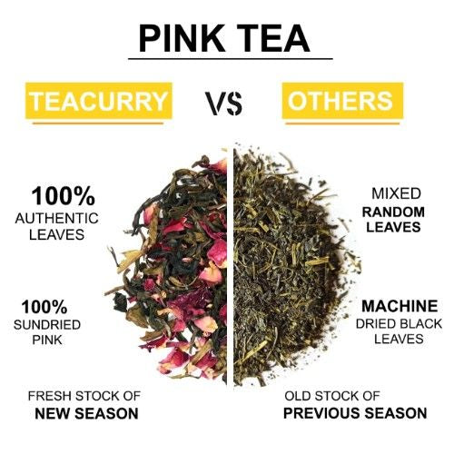 Teacurry Pink Tea Teacurry vs Others