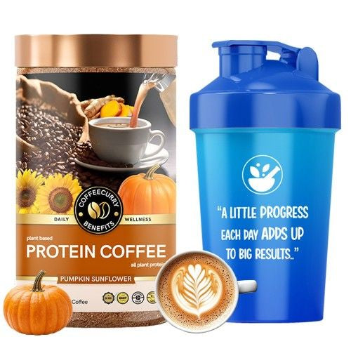 Coffeecurry Protein Coffee with Shaker