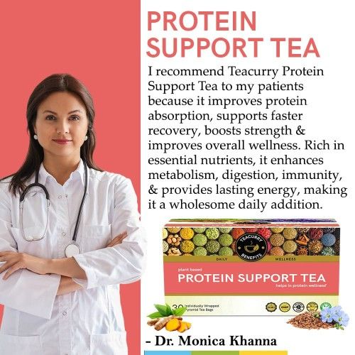 Teacurry Protein Support Tea Doctor Recommends