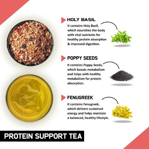 Teacurry Protein Support Tea Ingredients