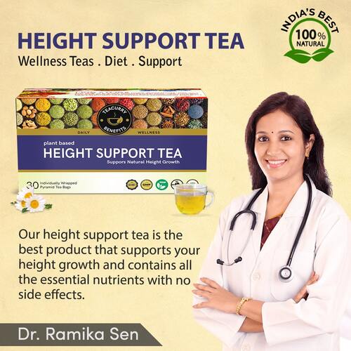 teacurry Height Support Tea - recommended by doctors 