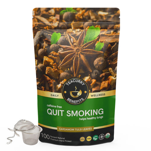 Teacurry Quit Smoking Tea Pouch with Infuser