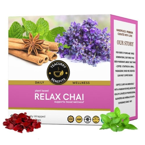 Teacurry Relax Chai 3D Box