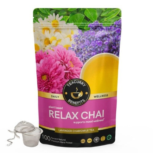 Teacurry Relax Chai Pouch with Infuser