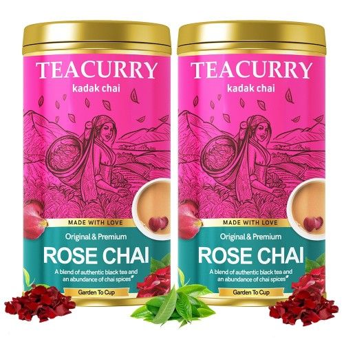 Teacurry Rose Chai Back Image  