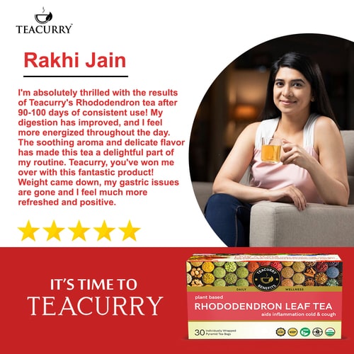 Teacurry Rhododendron Leaf Tea -customer reviews