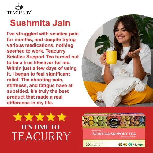 Teacurry Sciatica Support Tea Customers Feedback