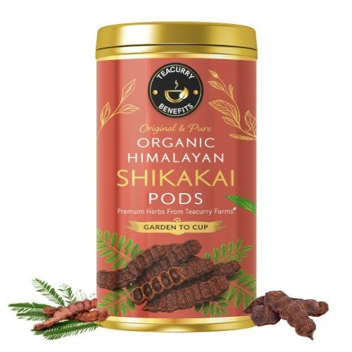 Organic HimalayanShikakai Pods (Acacia Concinna Fruit) - Helps In Hair Loss, Flaky Scalp & Irregular Bowel Movements
