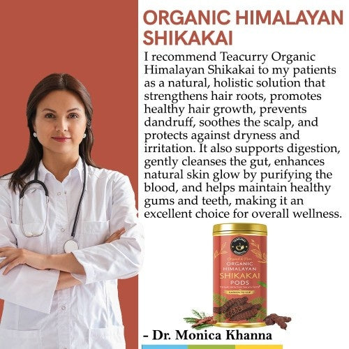Organic HimalayanShikakai Pods (Acacia Concinna Fruit) - Helps In Hair Loss, Flaky Scalp & Irregular Bowel Movements