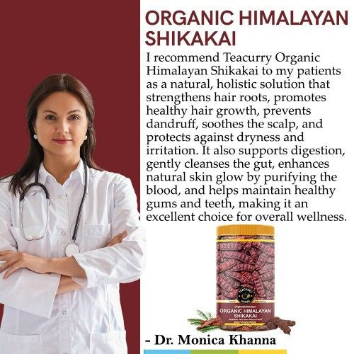Organic Himalayan Shikakai Pods Doctors Recommends 