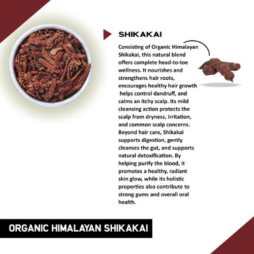 Organic Himalayan Shikakai Pods Ingredients 