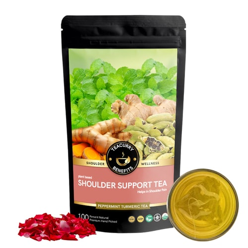 lose pouch of shoulder pain relief tea